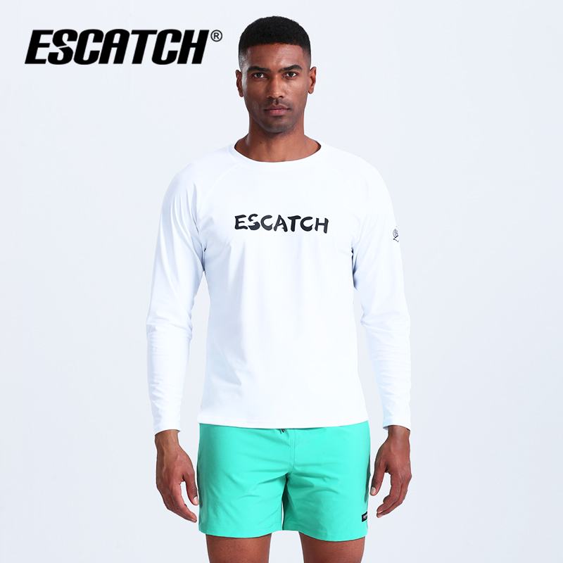 ES6 LAKE GREEN (TRIANGULAR LINER) + LONG SWIMMING SLEEVE WHITE (QUICK DRY)